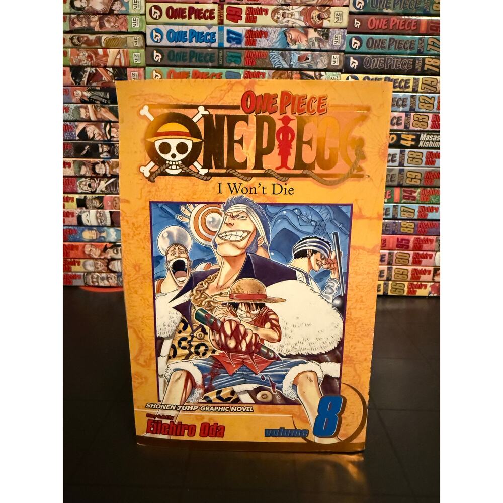 One Piece Vol. 8 – “I Won’t Die” (First Printing, September 2005)